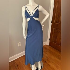 Fortunate One Blue Maxi Dress